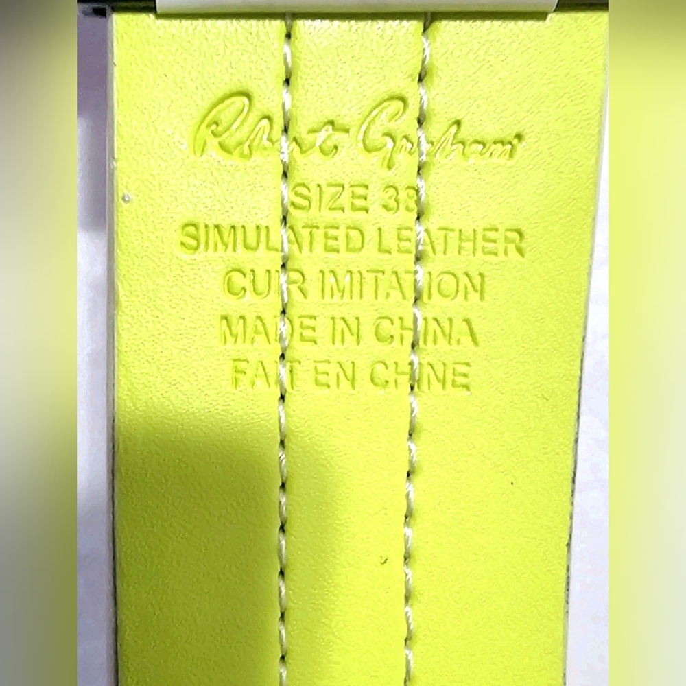 ROBERT GRAHAM BELTS REVERSIBLE SIZES 38, 40 NEW WITH TAGS. $65 EACH. - Picture 9 of 9